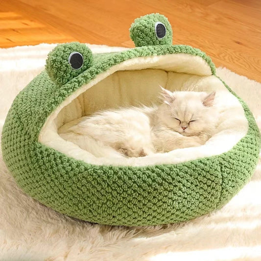 Frog Shape Pet Bed