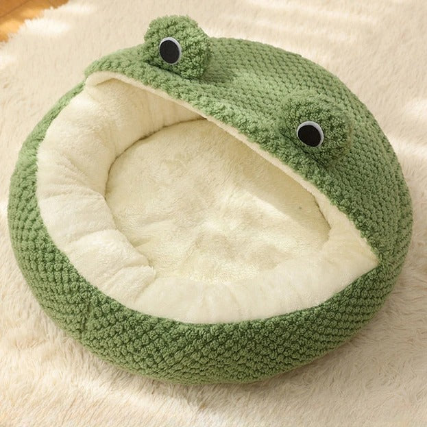 Frog Shape Pet Bed